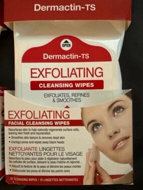Fermat in-TS Exfoliating Facial Cleansing Wipes